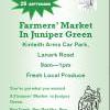 Farmers' market flyer